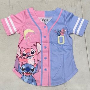 Stitch Kids Jersey - Pink and Blue